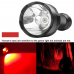 Ліхтар Clefers Tac Red Light до 400 ярдів (620-640 нм, IP65, USB, 18650 у комплекті) (5024595)