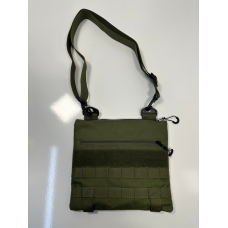 Сумка-трапеція Clefers W79 - тактична Сумка через Плече Oxford 600D Olive (5024572)