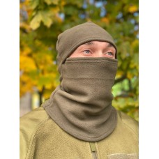 Флісова Балаклава Зимова ClefersTac K81O - Підшоломник Маска Олива (50240246)