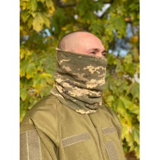 Флісовий Баф Зимовий ClefersTac - Маска Піксель (50240247P)
