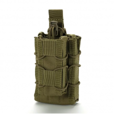 Підсумок Карман Тактичний Molle для 2-х магазинів АК/AR та пістолета A-21олива (5002211)