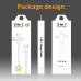 Кабель для зарядки 3в1 FLOVEME 1м - Micro, Type-c, Lightning (5002077)