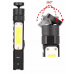 Фонарь с магнитом GOREAD Y112 USB XPG+COB - Фонарик удобно носить на куртке, голове, цеплять на стену (5002069)