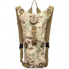Гідратор тактичний військовий рюкзак-мішок 3л Clefers Tactical - Питна система колір мультикам (5002169)