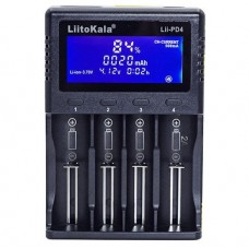 Професійний Зарядний Пристрій Liitokala Lii-PD4 для Акумуляторів Li-ion, Ni-Mh і LiFePO4 - тип ААА, АА, А, SС, С - Струм 0,1 А-2,0 А - Напруга 1,48В- 4,35В - Визначає Ємність і Стан батарей (557229)