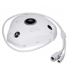 Панорамна Wi-Fi IP камера 360° (риб'яче око) + ІЧ (бачить у темряві) (511787)
