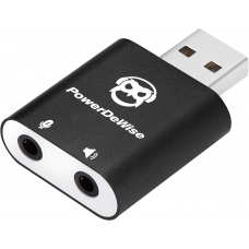 Зовнішній звуковий USB-адаптер TRRS PowerDeWise (5024281)