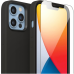 Рідкий силіконовий чохол FlexGear [Flex360] для iPhone 13 Pro та 2 протектори екрана із загартованого скла - Black (502307121)