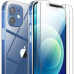 Чохол FlexGear з повним захистом для iPhone 12 Mini та 2 захисних скла - Crystal Clear (502307113-X002LYU2BB)