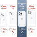 Чохол FlexGear з повним захистом для iPhone 13 Pro та 2X захисних скла для екрану - Crystal Clear (502307115-X002YK1FQN)