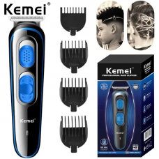 Машинка для Стрижки Волосся Kemei Km-319 - Акумуляторна, Знімні Насадки 3,6,9,12 мм (50230839)