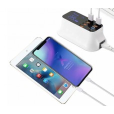 Сетевое Зарядное Устройство Станция Clefers HSTRADE на 8 портов с Smart Charge - 6*USB2.0, 1 USB3.0 и Type-C  (5012075)