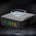 Сетевое Зарядное Устройство Станция Clefers PowerStation PD-75W с БЕСПРОВОДНОЙ зарядкой - Smart Charge c 2*USB-A, 1*USB-A с поддержкой Quick Charge и 2*Type-C (5011075) Сетевое Зарядное Устройство Станция Clefers PowerStation PD-75W с БЕСПРОВОДНОЙ зарядкой - Smart Charge c 2*USB-A, 1*USB-A с поддержкой Quick Charge и 2*Type-C (5011075)