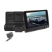 Відеореєстратор з 3 камерами Car DVR WDR Clefers - FullHD 1080P - Екран 4» - Нічний режим, Паркування, Стабілізація (509850х3)