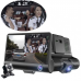 Відеореєстратор з 3 камерами Car DVR WDR Clefers - FullHD 1080P - Екран 4» - Нічний режим, Паркування, Стабілізація (509850х3)