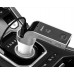 FM Модулятор Трансмітер для авто з Bluetooth MP3 AUX передавач Clefers G7 чорний зі сріблястим (508750)